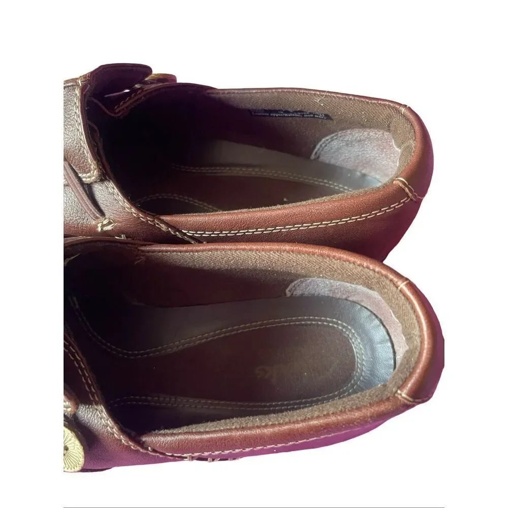 Clarks womens brown